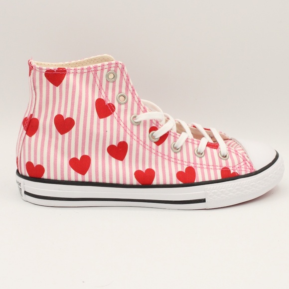 Converse Junior Chuck Taylor Converse Size 4 Heart - Picture 3 of 8